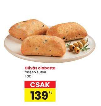Olívás ciabatta