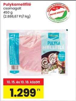 Pulykamellfilé