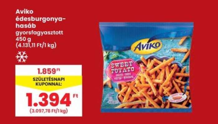 AVIKO Édesburgonya Hasáb