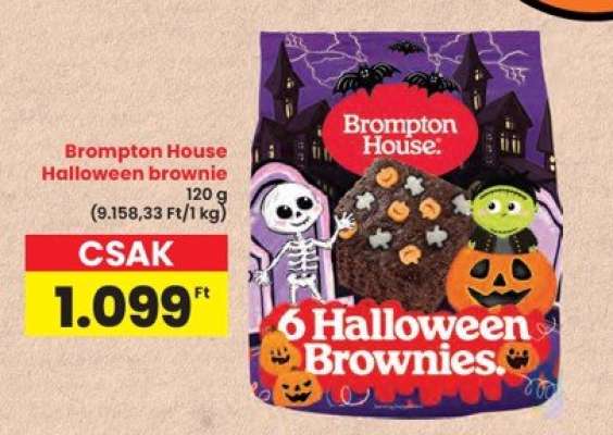 Brompton House Halloween Brownie