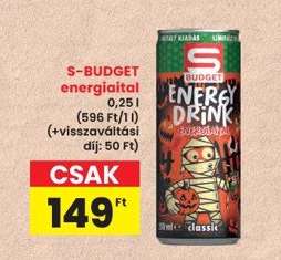 S-BUDGET energiaital