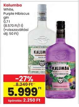 Kalumba White, Purple Hibiscus gin