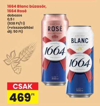 1664 Blanc búzasör, 1664 Rosé