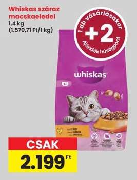 Whiskas száraz macskaeledel