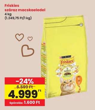 FRISKIES Száraz macskaeledel*