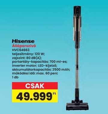 Hisense Állóporszívó
