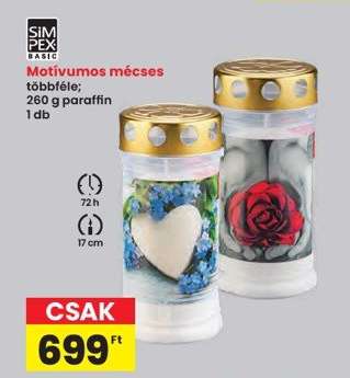 Motívumos mécses