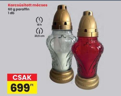 Karcsúsított mécses