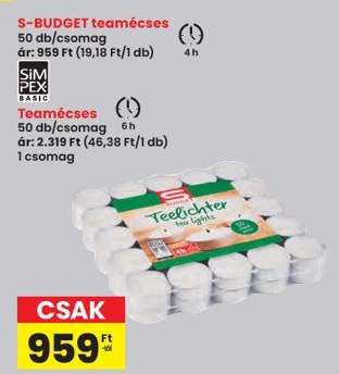 S-BUDGET teamécses