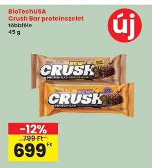BioTechUSA Crush Bar proteinszelet