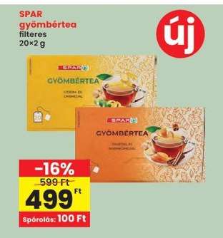 SPAR gyömbértea