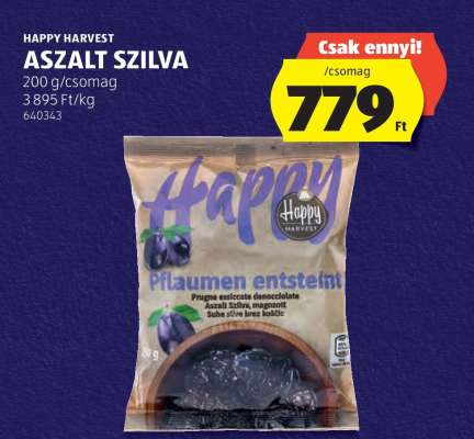 Happy Harvest Aszalt Szilva