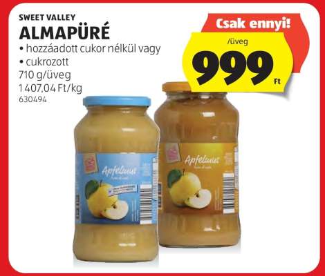 SWEET VALLEY ALMAPÜRÉ