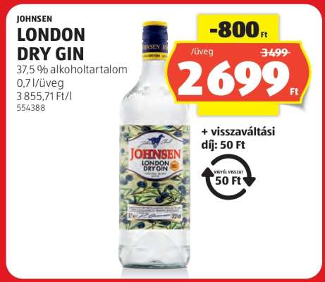 Johnsen London Dry Gin