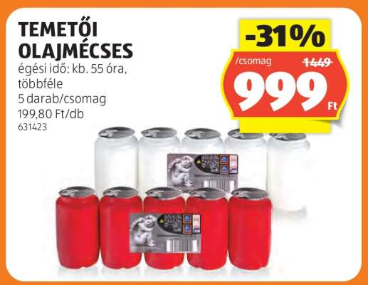 TEMETŐI OLAJMÉCSES