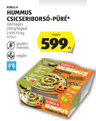 Ribella Hummus Csicseriborsó-püré