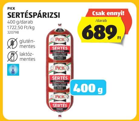PICK Sertéspárizsi