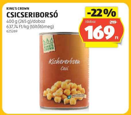 KING'S CROWN CSICSERIBORSÓ