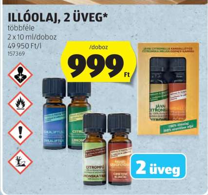 ILLÓOLAJ, 2 ÜVEG