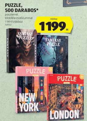 PUZZLE, 500 DARABOS
