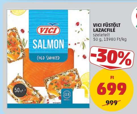 VICI Füstölt Lazacfilé