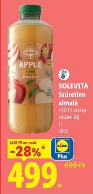 Solevita Szűretlen almalé