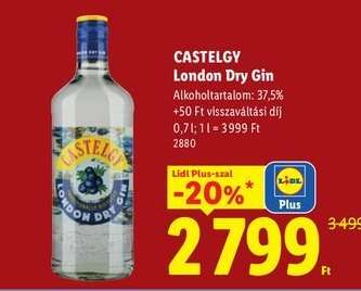 CASTELGY London Dry Gin