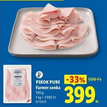 Pikok Pure Farmer sonka