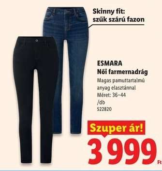 esmara Női farmernadrág
