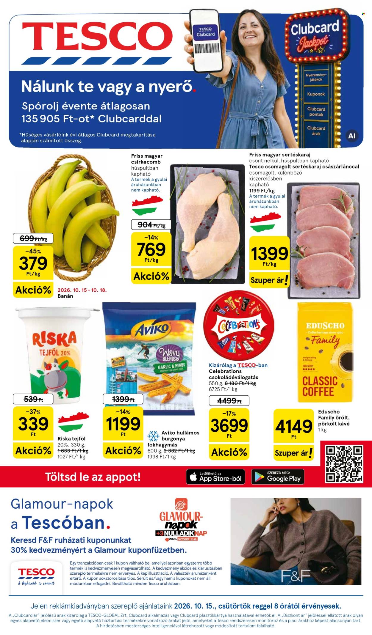 TESCO akciós újságok - 2026.10.15 - 2026.10.20. Oldal 1