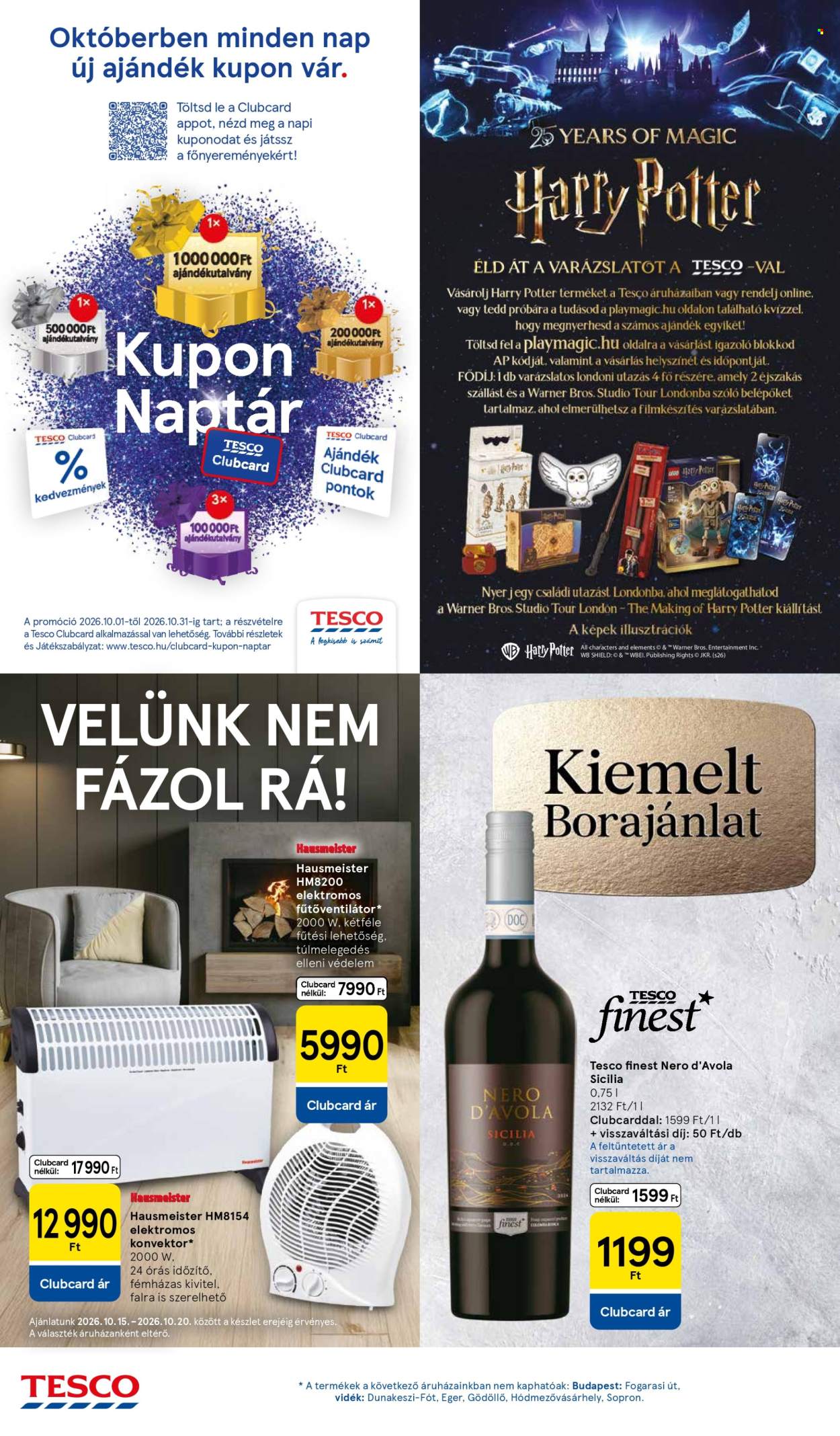 TESCO akciós újságok - 2026.10.15 - 2026.10.20. Oldal 12