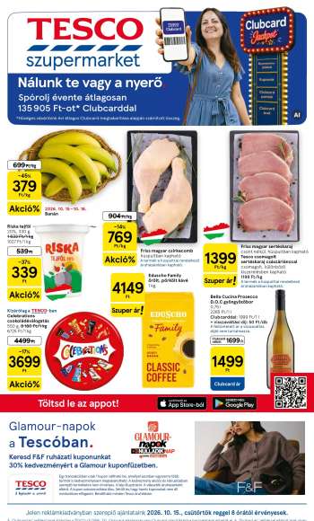 Újság TESCO - 2026.10.15 - 2026.10.20.