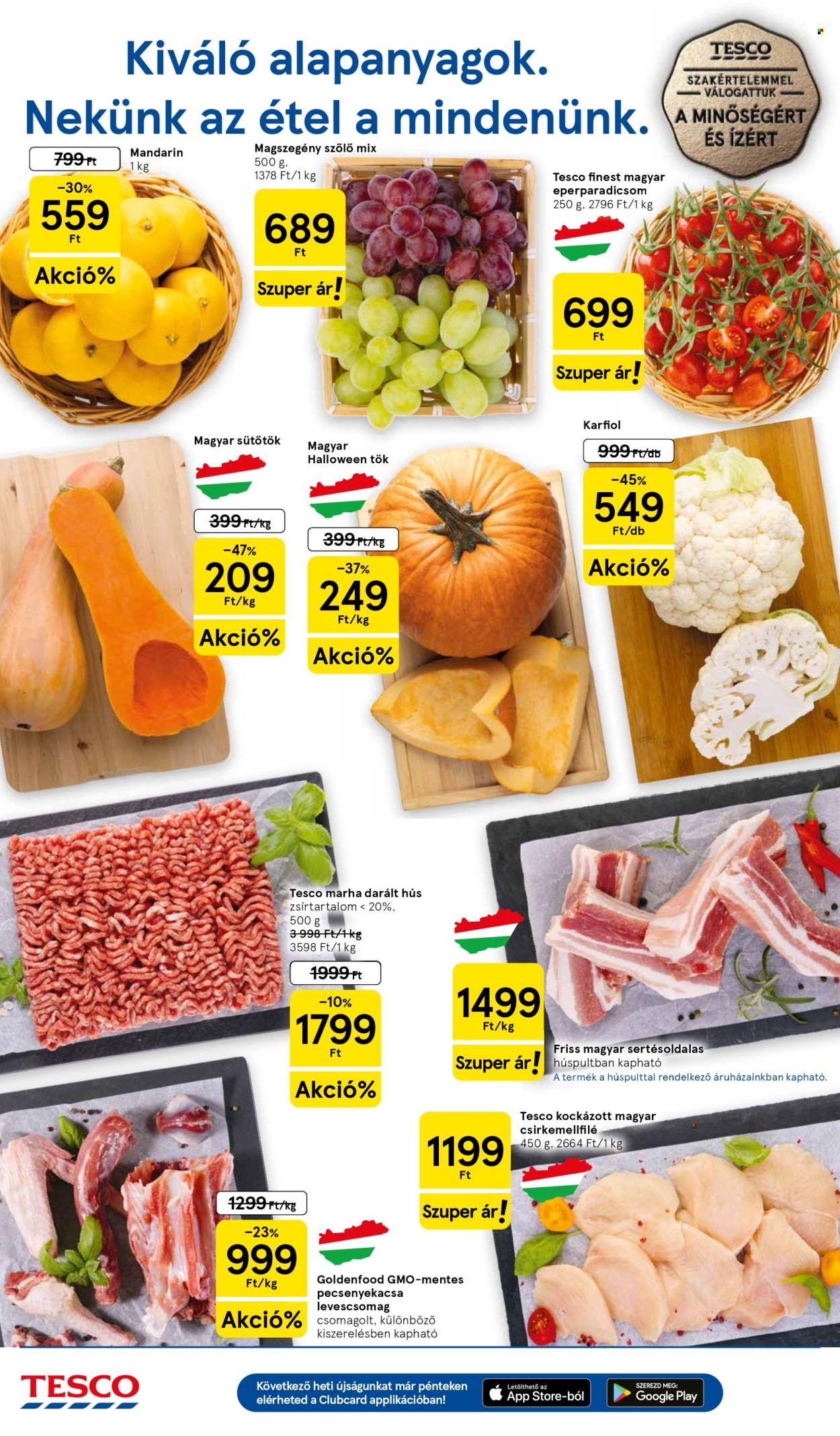TESCO akciós újságok - 2026.10.15 - 2026.10.20. Oldal 2