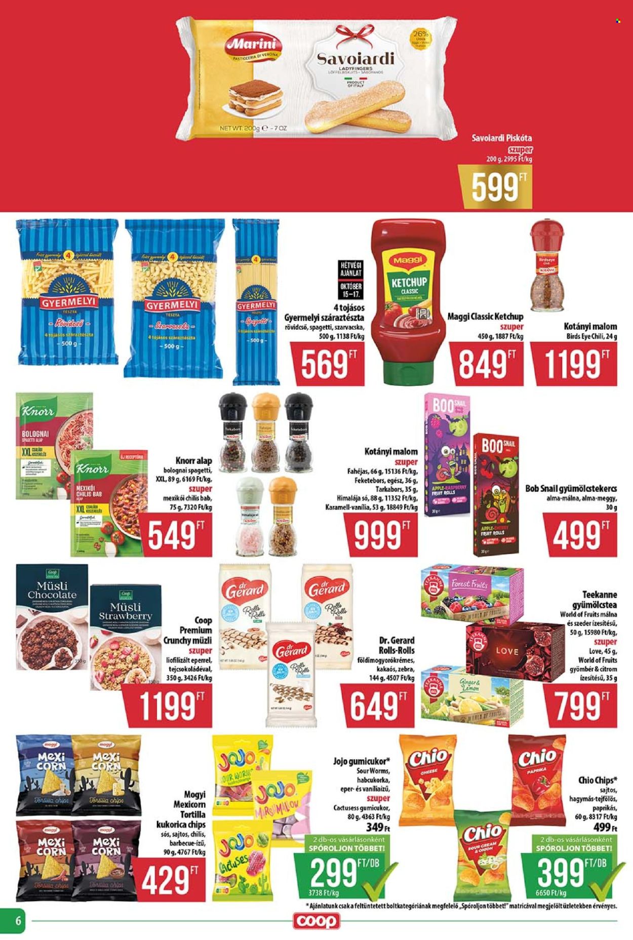 Coop akciós újságok - 2026.10.15 - 2026.10.21. Oldal 6