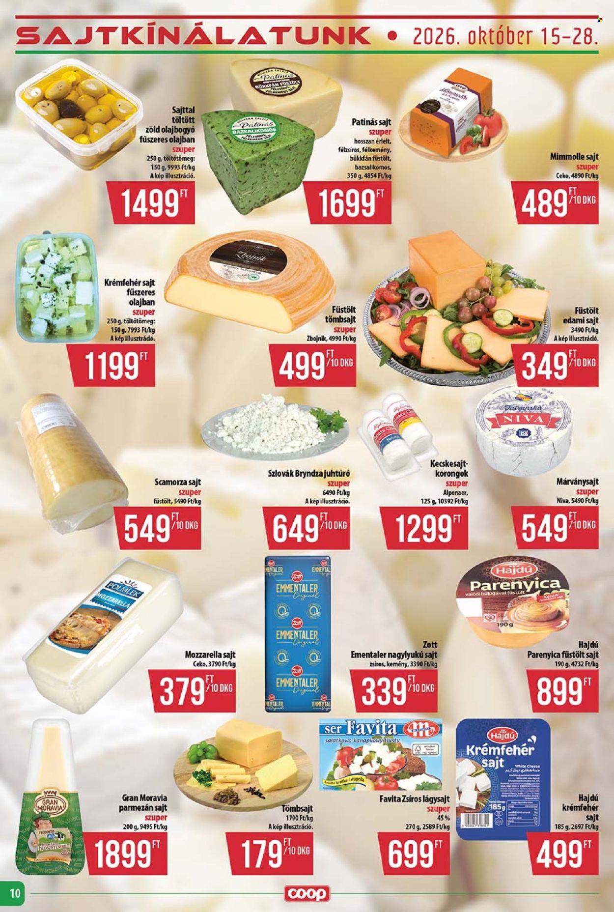 Coop akciós újságok - 2026.10.15 - 2026.10.21. Oldal 10