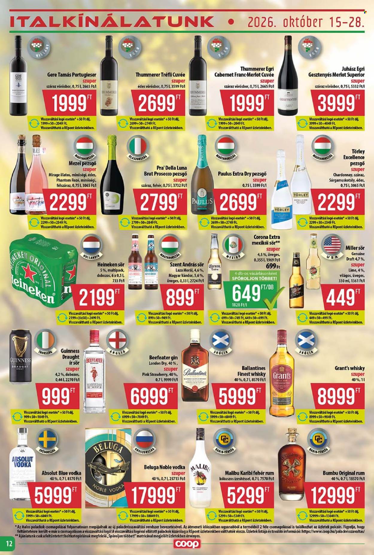 Coop akciós újságok - 2026.10.15 - 2026.10.21. Oldal 12