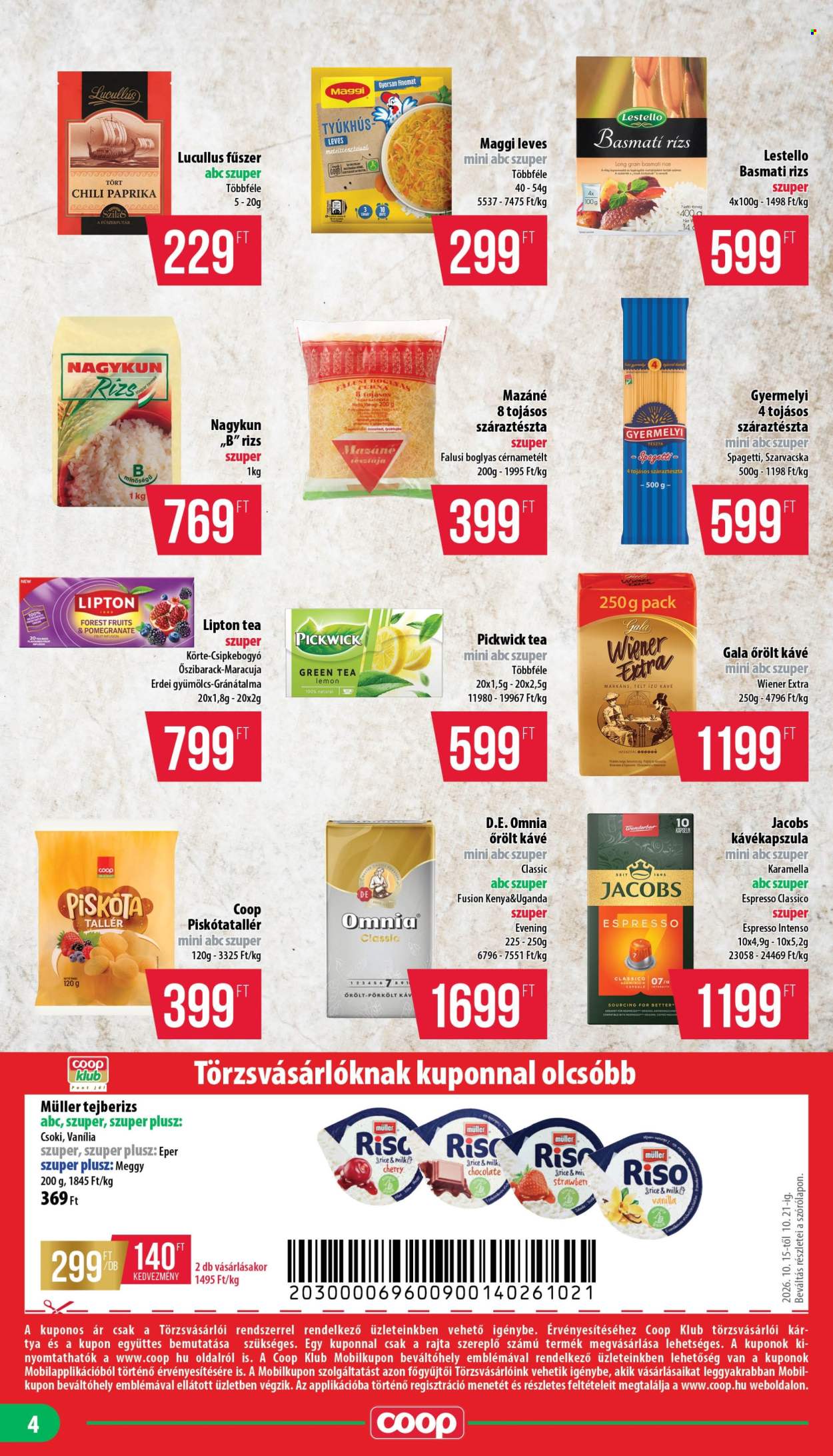 Coop akciós újságok - 2026.10.15 - 2026.10.21. Oldal 4