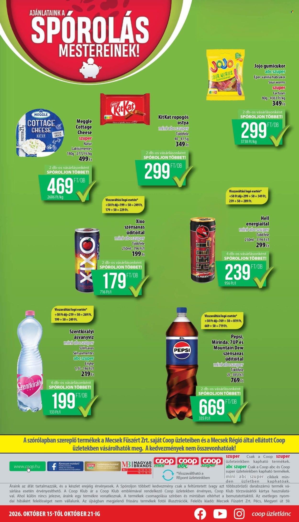 Coop akciós újságok - 2026.10.15 - 2026.10.21. Oldal 8