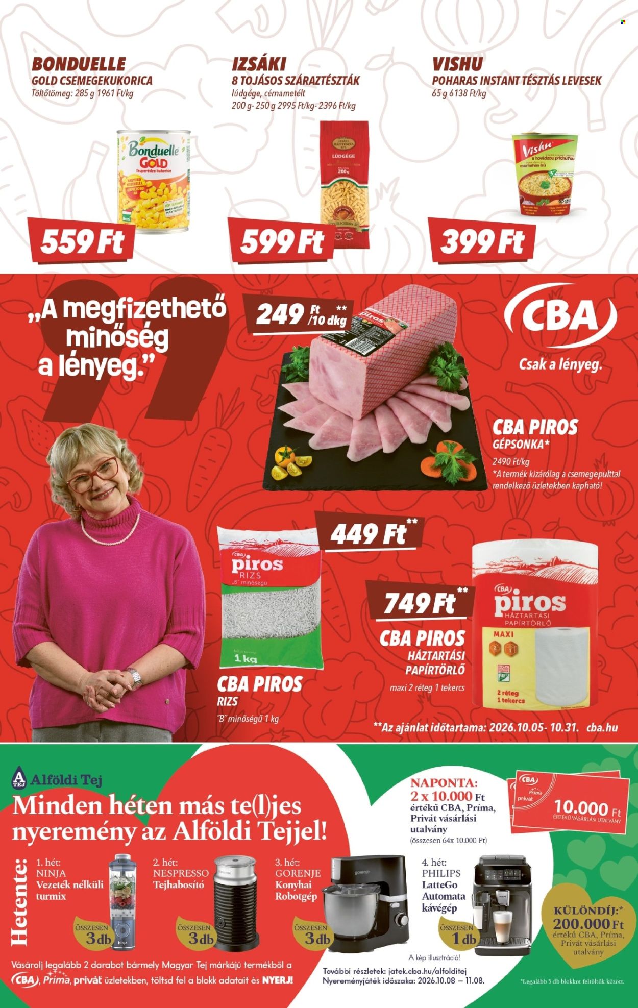 CBA akciós újságok - 2026.10.15 - 2026.10.21. Oldal 3