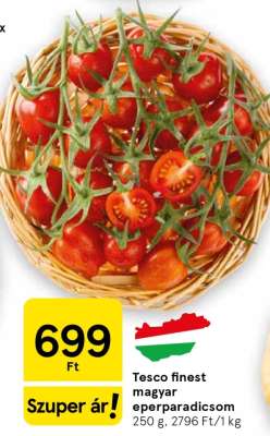 Tesco finest magyar eperparadicsom