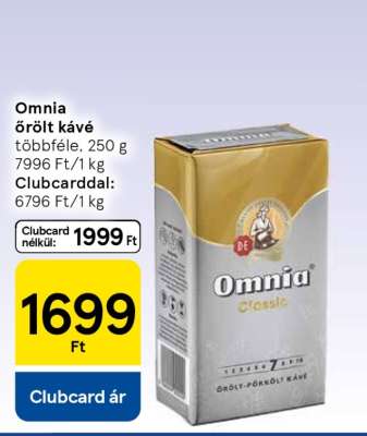OMNIA őrölt kávé