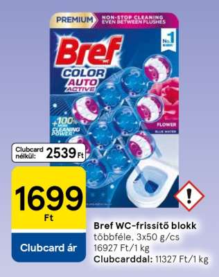 Bref WC-frissítő blokk