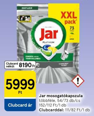 Jar mosogatókapszula
