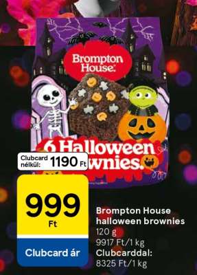 Brompton House halloween brownies