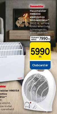 Hausmeister HM8200 elektromos fűtőventilátor