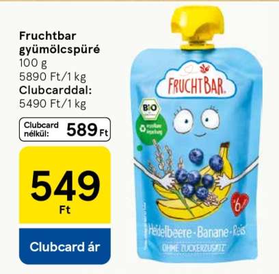 FRUCHTBAR GYÜMÖLCSPÜRÉ