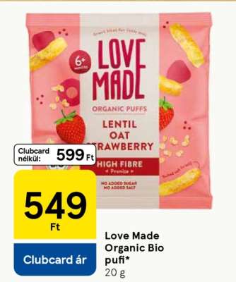 Love Made Organic Bio puff