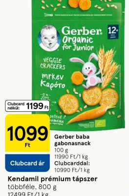 Gerber baba gabonasnack