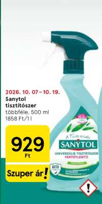 Sanytol tisztítószer