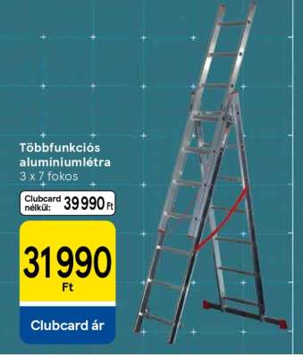 Többfunkciós alumíniumlétra